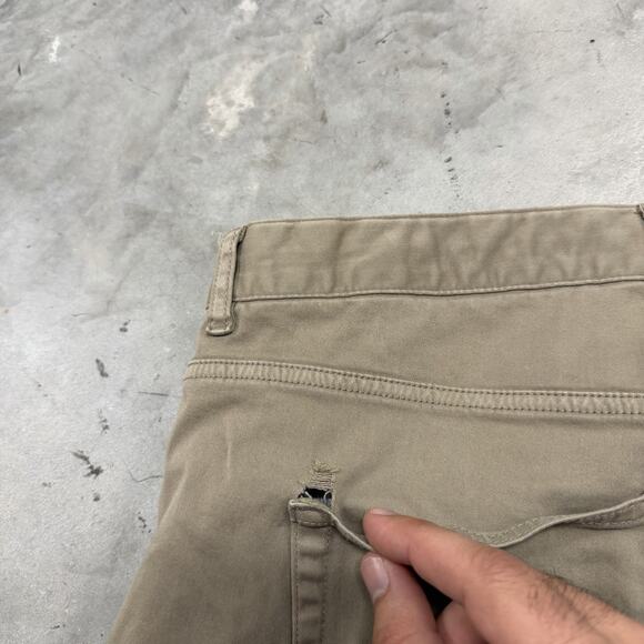 Peter Millar 5-Pocket Pants Men 38 x 29 Beige Stretch Ultimate Sateen - Picture 8 of 9